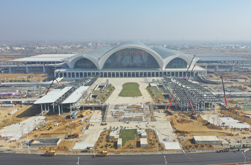 南昌高鐵東站站前廣場(chǎng)及配套工程建設(shè)